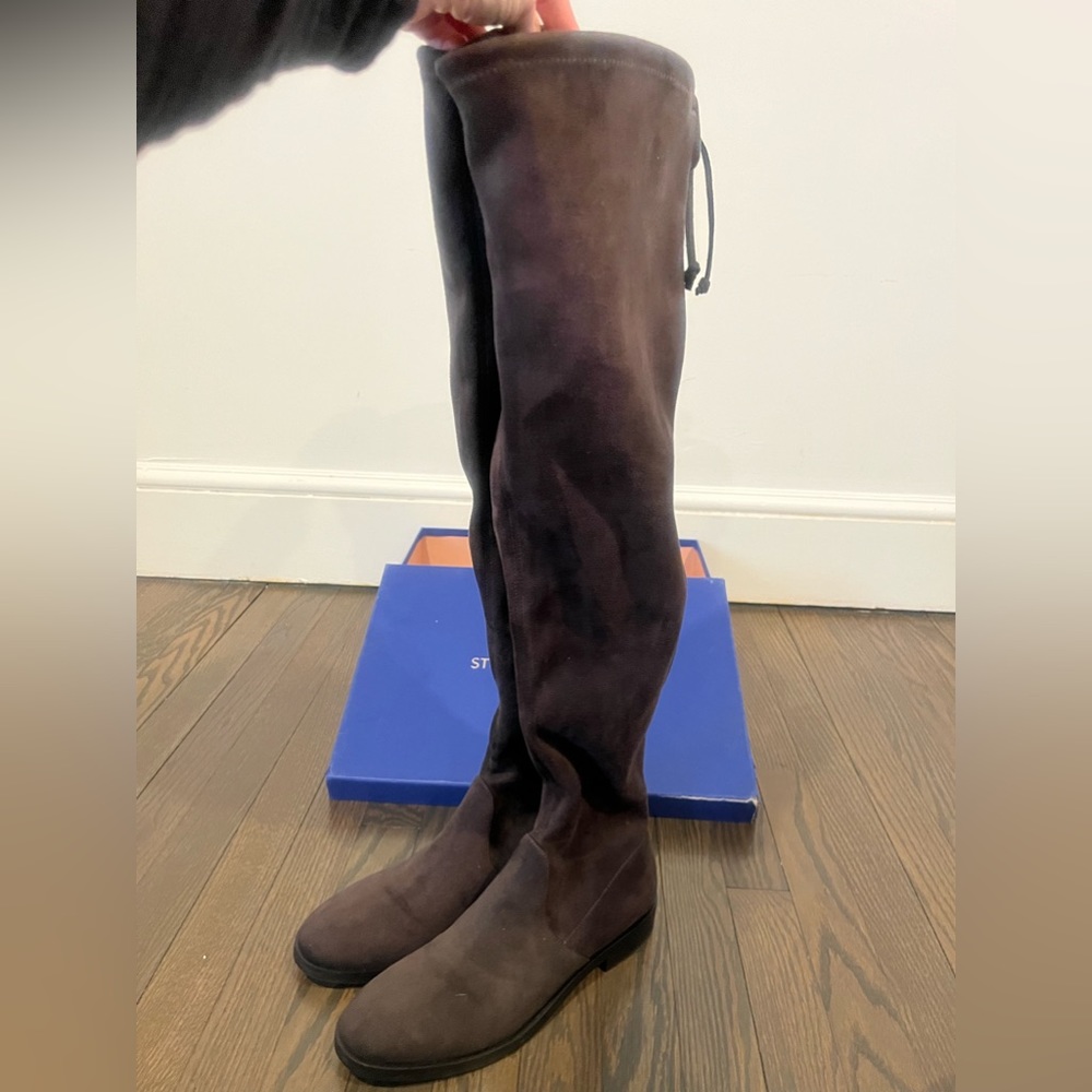 Stuart Weitzman Suede over the knee boot SZ 9